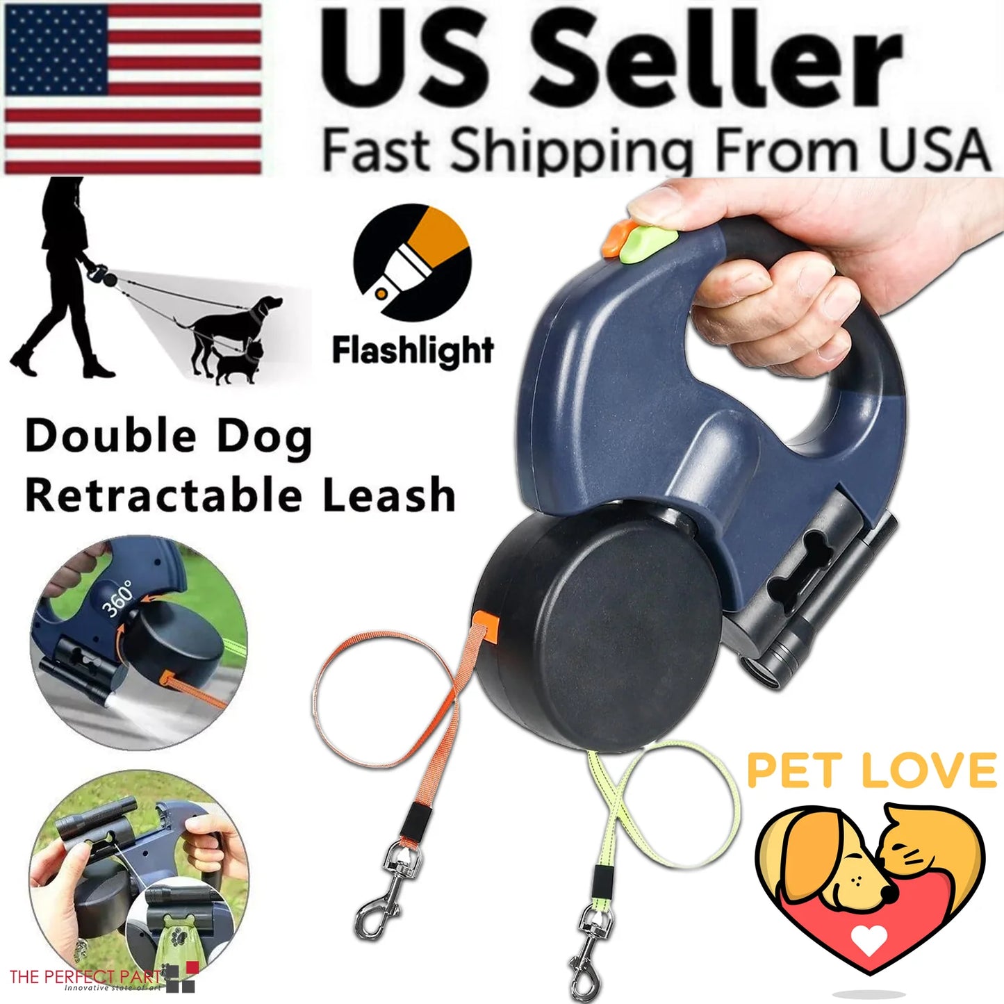 Kymora LuxeDuo Leash